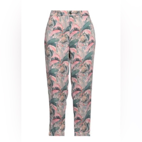 MASON’S Forte Dei Marmi Linda Summer Chino Jogger Pants - Palm Print - Picture 4 of 4